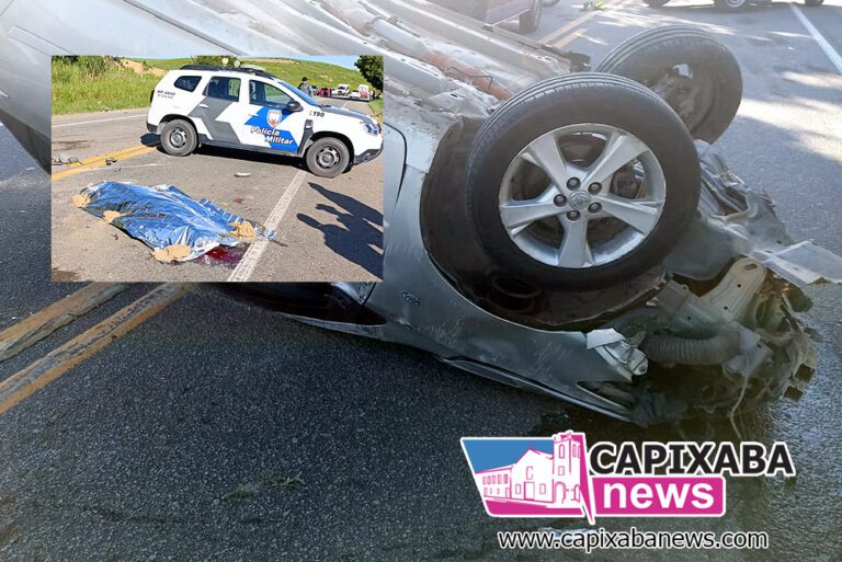 Itapemirim: acidente fatal na Rodovia Safra x Marataízes