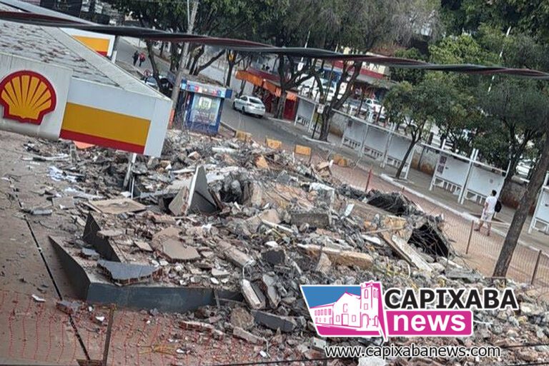 Posto Oásis, marco histórico de Cachoeiro de Itapemirim, é demolido após disputa judicial