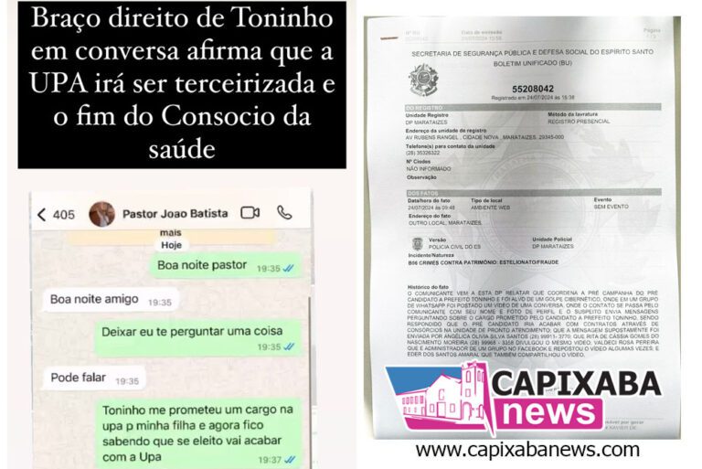 Eleições em Marataízes: Publicação de fake news nas redes sociais vira caso de polícia