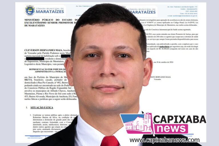 Cleverson Maia apresenta representação no MP contra Tininho por indícios de crime eleitoral e improbidade administrativa
