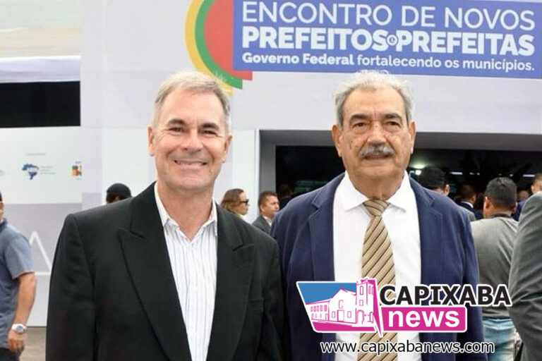 Toninho busca captar recursos para o desenvolvimento de Marataízes no Encontro Nacional de Prefeitos, em Brasília