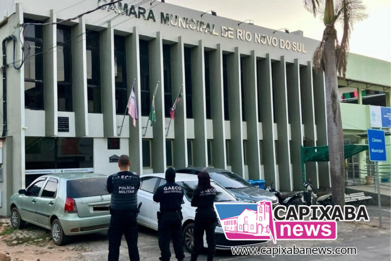 Ministério Público Deflagra “Operação Sangria” para Investigar Desvio de Recursos na Câmara de Rio Novo do Sul